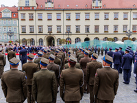 Poland is celebrating Polish Armed Forces Day, a national holiday that honors the bravery and sacrifices of Polish soldiers, in Poland, on A...