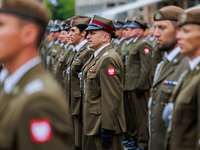 Poland is celebrating Polish Armed Forces Day, a national holiday that honors the bravery and sacrifices of Polish soldiers, in Poland, on A...