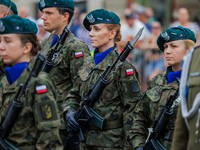 Poland is celebrating Polish Armed Forces Day, a national holiday that honors the bravery and sacrifices of Polish soldiers, in Poland, on A...