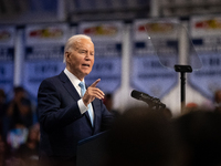 President Joe Biden delivers remarks at an event announcing reduced Medicare prices for ten widely-used drugs, Upper Marlboro, MD, August 15...