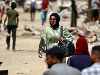 Palestinians in Khan Yunis, Palestine, on August 15, 2024, are experiencing daily life with the continuous targeting and killings of defense...