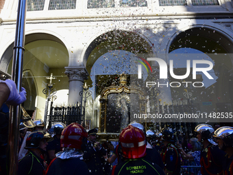 The city of Madrid, Spain, is celebrating the day of the Virgen de la Paloma on August 15, 2024. Every August 15th, Madrid is celebrating th...