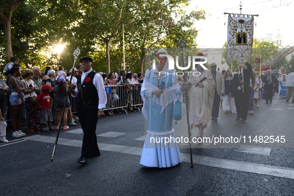 The city of Madrid, Spain, is celebrating the day of the Virgen de la Paloma on August 15, 2024. Every August 15th, Madrid is celebrating th...