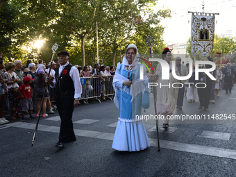 The city of Madrid, Spain, is celebrating the day of the Virgen de la Paloma on August 15, 2024. Every August 15th, Madrid is celebrating th...