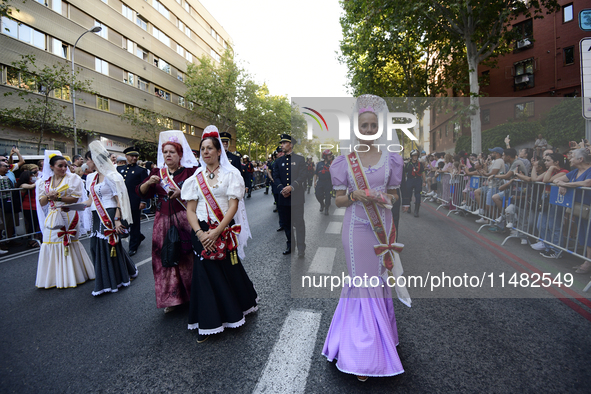 The city of Madrid, Spain, is celebrating the day of the Virgen de la Paloma on August 15, 2024. Every August 15th, Madrid is celebrating th...