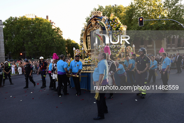 The city of Madrid, Spain, is celebrating the day of the Virgen de la Paloma on August 15, 2024. Every August 15th, Madrid is celebrating th...