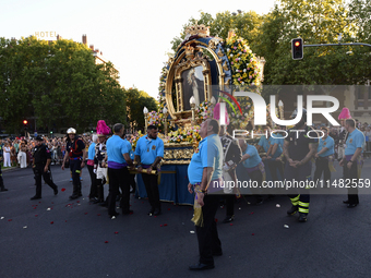 The city of Madrid, Spain, is celebrating the day of the Virgen de la Paloma on August 15, 2024. Every August 15th, Madrid is celebrating th...