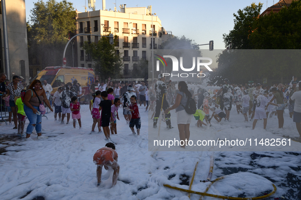 The city of Madrid, Spain, is celebrating the day of the Virgen de la Paloma on August 15, 2024. Every August 15th, Madrid is celebrating th...