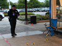 A 51-year-old male victim is being shot and is in good condition in Chicago, Illinois, United States, on August 15, 2024. On the 400 block o...