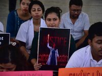 Doctors and medical students are protesting during a nationwide strike against the rape and murder of their colleague in India's West Bengal...