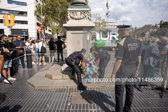 The political parties VOX and PP, anti-terrorism entities such as the Fundacion Victimas Terrorismo and the Guardia Urbana, the Mossos de Es...