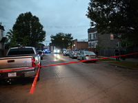 One person is being killed and two others are being injured in a shooting in Chicago, Illinois, United States, on August 17, 2024. At approx...