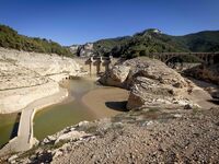 The Ulldecona reservoir in southern Catalonia, 2 hours from Barcelona, is being well below 1% of its water capacity. Despite the rains of re...