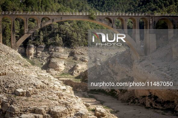 The Ulldecona reservoir in southern Catalonia, 2 hours from Barcelona, is being well below 1% of its water capacity. Despite the rains of re...