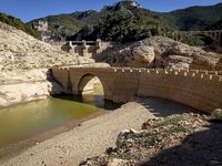 The Ulldecona reservoir in southern Catalonia, 2 hours from Barcelona, is being well below 1% of its water capacity. Despite the rains of re...