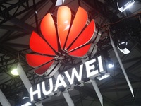 Visitors are visiting Huawei's stand at the Mobile World Congress 2024 in Shanghai, China, on June 26, 2024. (