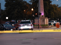 Police are involved in a shooting that is leaving one suspect dead and two victims critically wounded by the suspect shooting at them in Chi...