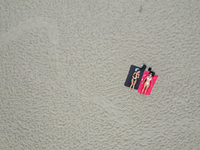 People are seen at the beach in Gdynia, Poland on August 18, 2024. (