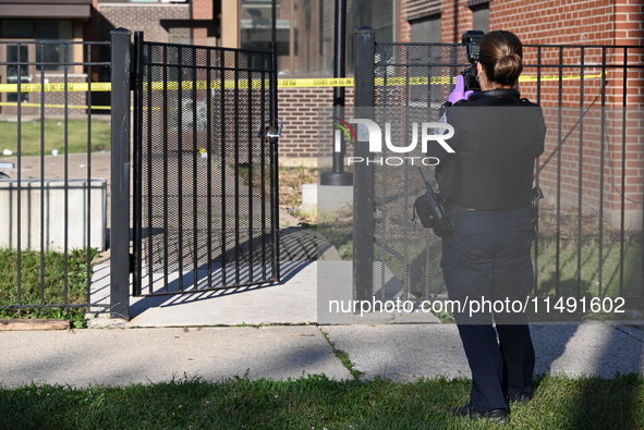 A 21-year-old male is being shot and is in critical condition in Chicago, Illinois, United States, on August 18, 2024. At approximately 5:53...