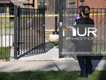 A 21-year-old male is being shot and is in critical condition in Chicago, Illinois, United States, on August 18, 2024. At approximately 5:53...