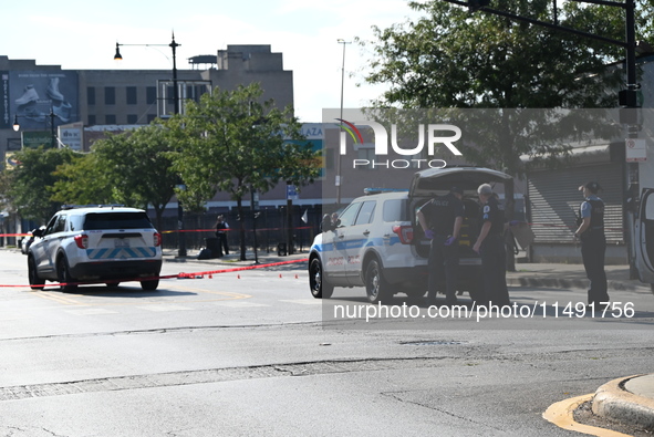 A 28-year-old male is being shot numerous times and killed in Chicago, Illinois, United States, on August 18, 2024. On Sunday afternoon at a...