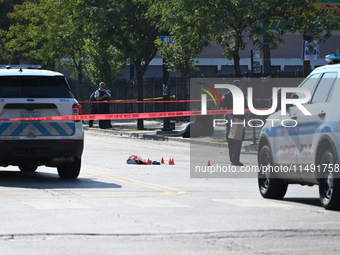 A 28-year-old male is being shot numerous times and killed in Chicago, Illinois, United States, on August 18, 2024. On Sunday afternoon at a...