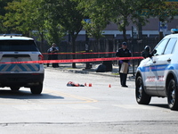 A 28-year-old male is being shot numerous times and killed in Chicago, Illinois, United States, on August 18, 2024. On Sunday afternoon at a...