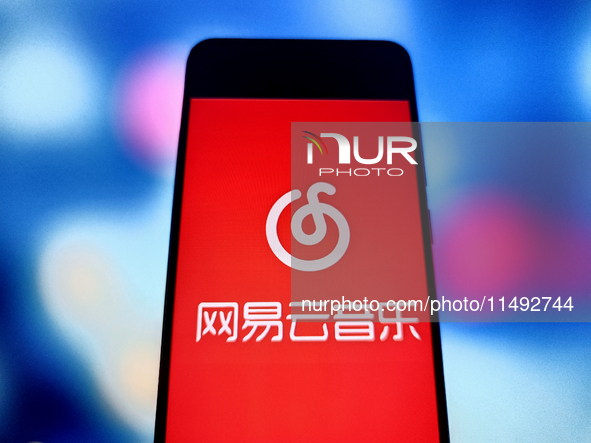 An illustration of NetEase Cloud Music is being shown in Suqian, Jiangsu Province, China, on August 10, 2024. (Photo Illustration by Costfot...