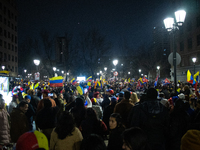 Venezuelans in Santiago, Chile, on August 17, 2024, are holding a demonstration in support of Edmundo Gonzalez, the opposition candidate run...