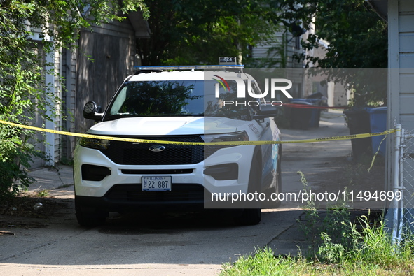 A 25-year-old male victim is being shot numerous times and killed on the 8200 block of S. South Shore Drive in Chicago, Illinois, United Sta...