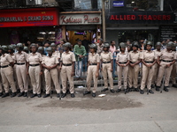 The police force is deploying to stop medical students and doctors who are protesting against the rape and murder of a PGT woman doctor at G...