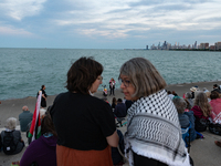 The American Friends Service Committee (AFSC) holds an interfaith vigil for those killed in Gaza, calling for a permanent ceasefire on Augus...