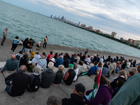 The American Friends Service Committee (AFSC) holds an interfaith vigil for those killed in Gaza, calling for a permanent ceasefire on Augus...