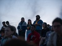 The American Friends Service Committee (AFSC) holds an interfaith vigil for those killed in Gaza, calling for a permanent ceasefire on Augus...