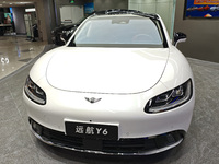 A new energy vehicle is displayed at a Yuanhang auto shop in Shanghai, China, on August 21, 2024. (