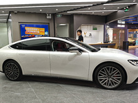 A new energy vehicle is displayed at a Yuanhang auto shop in Shanghai, China, on August 21, 2024. (