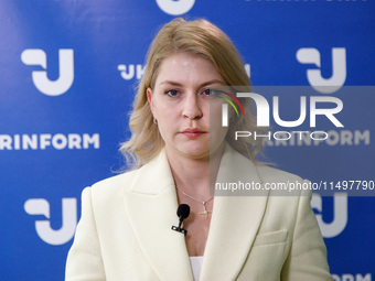 Olha Stefanishyna, Deputy Prime Minister for European and Euro-Atlantic Integration of Ukraine, attends the Congress of Local and Regional A...