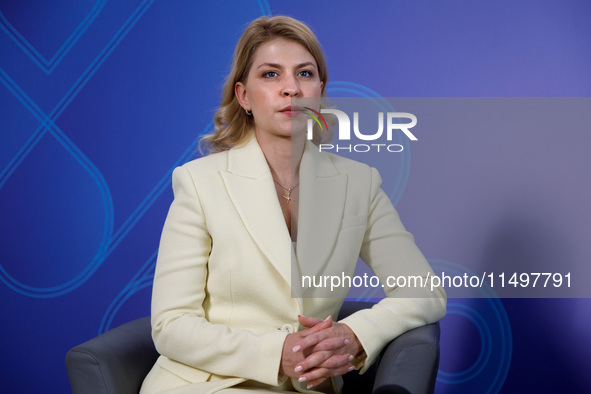 Olha Stefanishyna, Deputy Prime Minister for European and Euro-Atlantic Integration of Ukraine, attends the Congress of Local and Regional A...