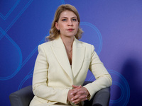 Olha Stefanishyna, Deputy Prime Minister for European and Euro-Atlantic Integration of Ukraine, attends the Congress of Local and Regional A...