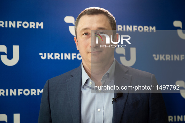 Oleksiy Chernyshov, CEO of Naftogaz of Ukraine, attends the Congress of Local and Regional Authorities under the President of Ukraine in Kro...