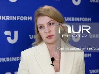 Olha Stefanishyna, Deputy Prime Minister for European and Euro-Atlantic Integration of Ukraine, attends the Congress of Local and Regional A...