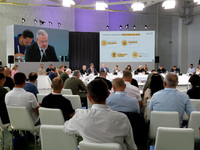 A meeting of the Congress of Local and Regional Authorities under the President of Ukraine is underway in Kropyvnytskyi, Ukraine, on August...