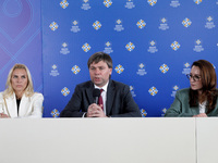 Hanna Zamazieieva, Head of the State Agency on Energy Efficiency and Energy Saving of Ukraine (SAEE), Vasyl Shkurakov, Acting Minister for C...