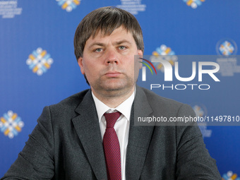 Acting Minister for Communities, Territories and Infrastructure Development of Ukraine Vasyl Shkurakov attends the Congress of Local and Reg...