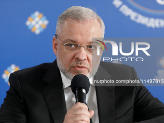 Minister of Energy of Ukraine German Galushchenko attends the Congress of Local and Regional Authorities under the President of Ukraine in K...