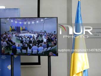 A meeting of the Congress of Local and Regional Authorities under the President of Ukraine takes place in Kropyvnytskyi, Ukraine, on August...