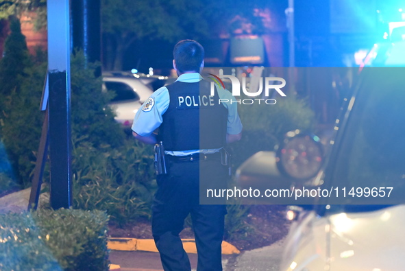 A 33-year-old male is critically wounded in a shooting in Chicago, Illinois, United States, on August 21, 2024. At approximately 8:20 p.m. o...