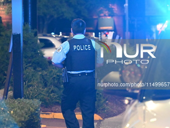 A 33-year-old male is critically wounded in a shooting in Chicago, Illinois, United States, on August 21, 2024. At approximately 8:20 p.m. o...