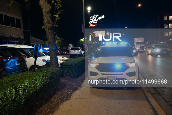 A 33-year-old male is critically wounded in a shooting in Chicago, Illinois, United States, on August 21, 2024. At approximately 8:20 p.m. o...