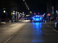 Two people are shot, one critically wounded, in a shooting on the 7800 block of S. Colfax Avenue in Chicago, Illinois, United States, on Aug...